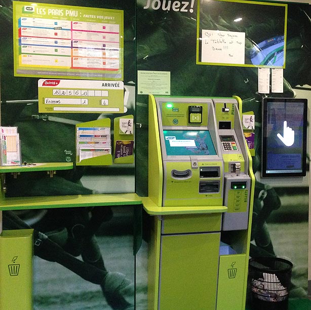 Espace de jeux PMU
